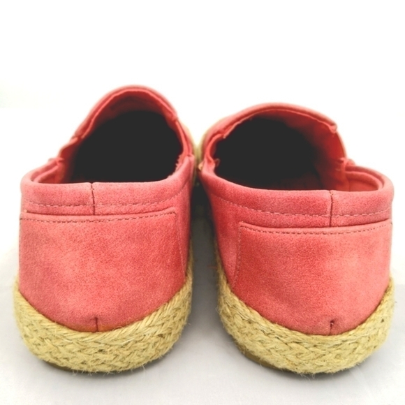 Seven7 Cape Verde Style# 1049 Women's 7 Pink and Tan Vegan Slip-on Espadrilles - Picture 7 of 8